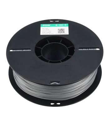 eSUN PLA+ Silver 3D Filament 1.75mm 1kg