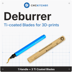 CNC Kitchen Deburrer with 3 Blades