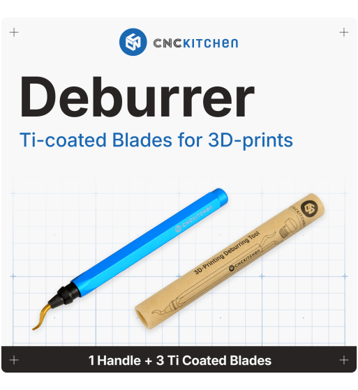 CNC Kitchen Deburrer with 3 Blades