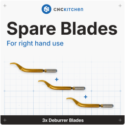 CNC Kitchen Deburrer Blades Only (3)