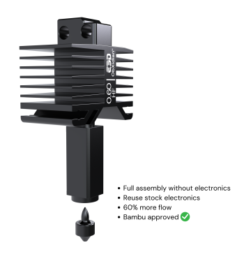 E3D Bambu Lab P2S Hotend | Official E3D Reseller Australia