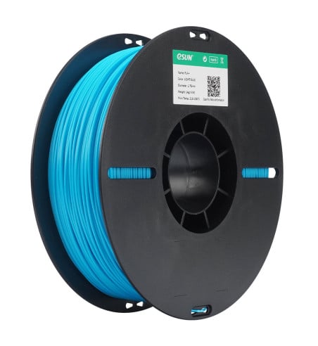 eSUN PLA+ Light Blue 3D Filament 1.75mm 1kg