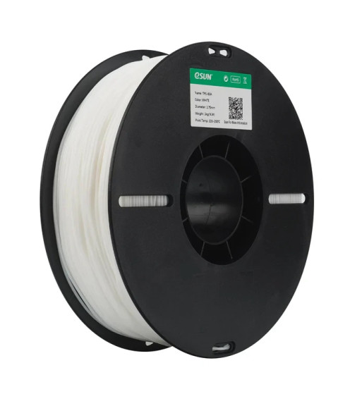 eSUN TPU 95A Black Flexible Filament 1.75mm 1kg