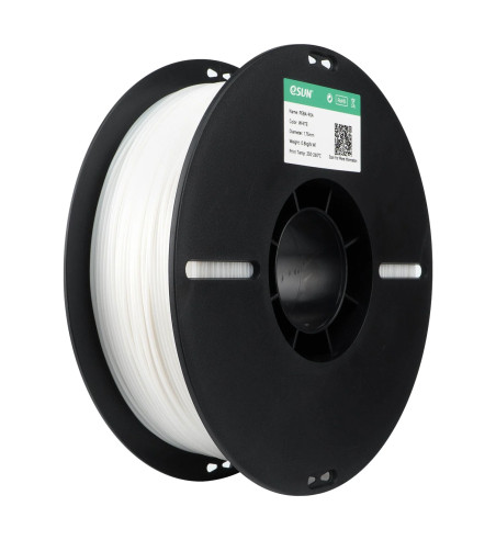 eSUN TPU 95A White Flexible Filament 1.75mm 1kg