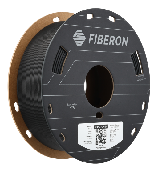 Polymaker Fiberon PA12-CF10 1.75mm 1kg