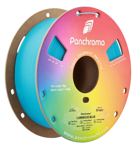 Polymaker Panchroma Luminous PLA Blue 1.75mm 1kg