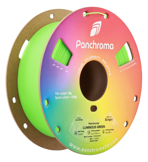 Polymaker Panchroma Luminous PLA Green 1.75mm 1kg