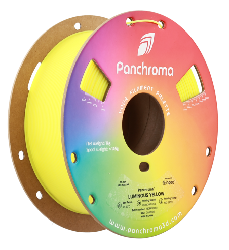 Polymaker Panchroma Luminous PLA Yellow 1.75mm 1kg
