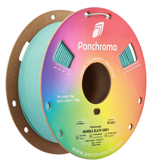 Polymaker Panchroma PLA Marble Slate Grey 1.75mm 1kg
