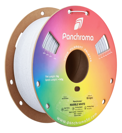 Polymaker Panchroma PLA Marble White 1.75mm 1kg