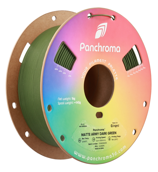 Polymaker Panchroma PLA Matte Army Green 1.75mm 1kg
