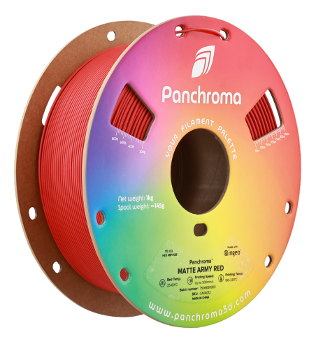Polymaker Panchroma PLA Matte Army Red 1.75mm 1kg