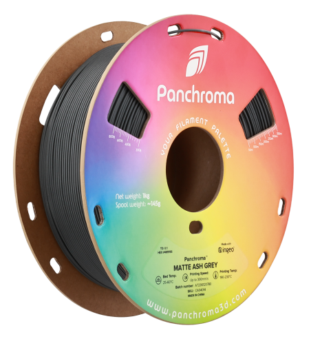 Polymaker Panchroma PLA Matte Ash Grey 1.75mm 1kg