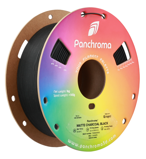 Polymaker Panchroma PLA Matte Charcoal Black 1.75mm 1kg