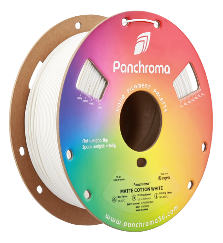Polymaker Panchroma PLA Matte Cotton White 1.75mm 1kg