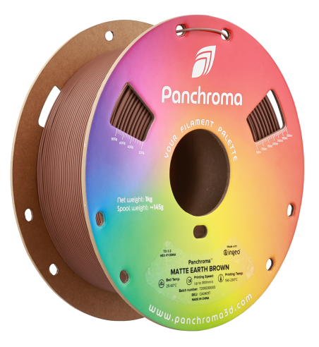 Polymaker Panchroma PLA Matte Earth Brown 1.75mm 1kg