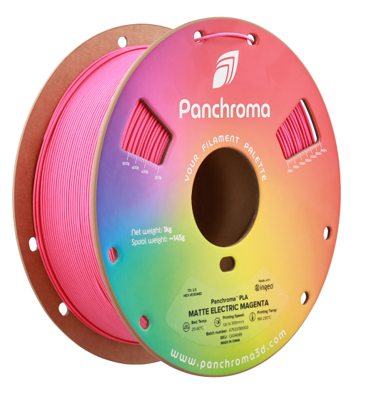 Polymaker Panchroma PLA Matte Electric Magenta 1.75mm 1kg
