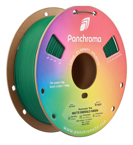 Polymaker Panchroma PLA Matte Emerald Green 1.75mm 1kg