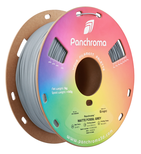 Polymaker Panchroma PLA Matte Fossil Grey 1.75mm 1kg