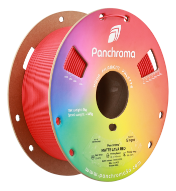 Polymaker Panchroma PLA Matte Lava Red 1.75mm 1kg