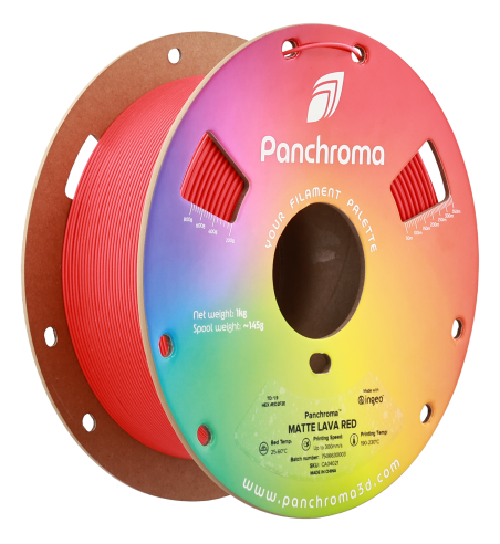 Polymaker Panchroma PLA Matte Lava Red 1.75mm 1kg