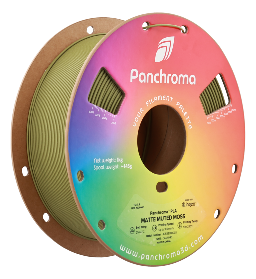 Polymaker Panchroma PLA Matte Muted Moss 1.75mm 1kg