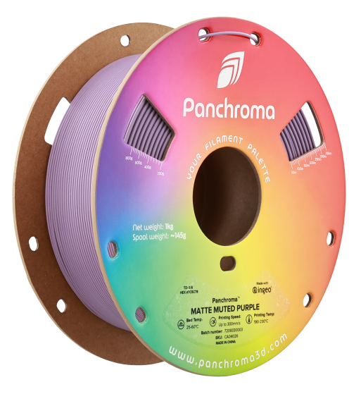 Polymaker Panchroma PLA Matte Muted Purple 1.75mm 1kg