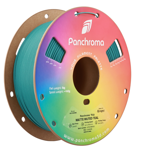 Polymaker Panchroma PLA Matte Muted Teal 1.75mm 1kg