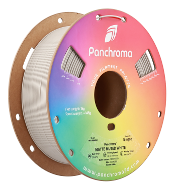 Polymaker Panchroma PLA Matte Muted White 1.75mm 1kg