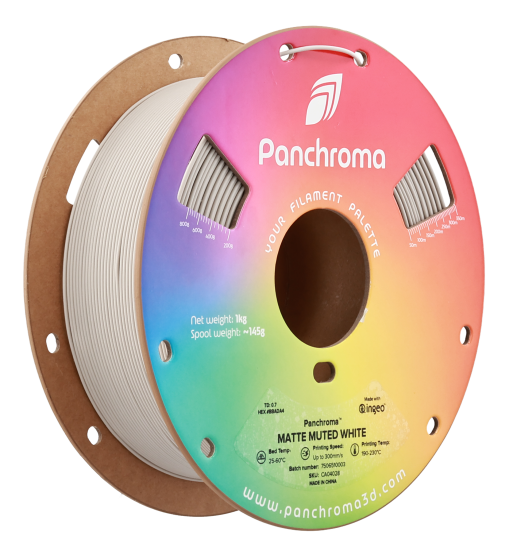 Polymaker Panchroma PLA Matte Muted White 1.75mm 1kg