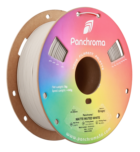 Polymaker Panchroma PLA Matte Muted White 1.75mm 1kg