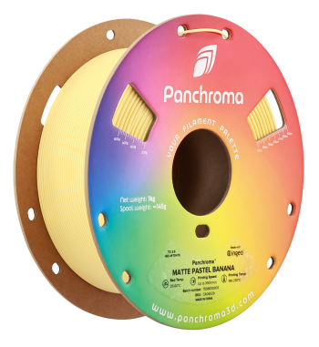 Polymaker Panchroma PLA Matte Pastel Banana 1.75mm 1kg