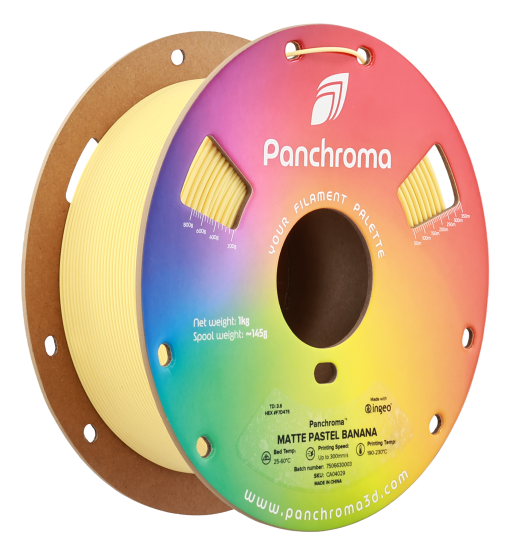 Polymaker Panchroma PLA Matte Pastel Banana 1.75mm 1kg