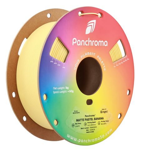 Polymaker Panchroma PLA Matte Pastel Banana 1.75mm 1kg