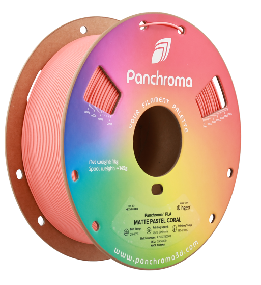 Polymaker Panchroma PLA Matte Pastel Coral 1.75mm 1kg
