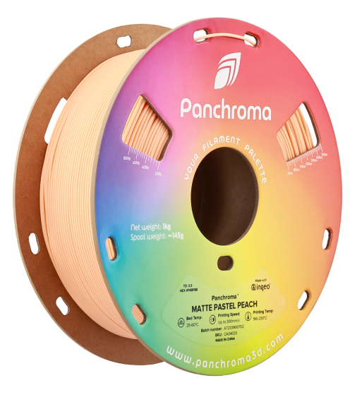 Polymaker Panchroma PLA Matte Pastel Peach 1.75mm 1kg