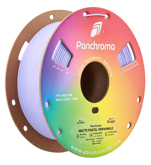 Polymaker Panchroma PLA Matte Pastel Periwinkle 1.75mm 1kg