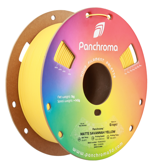 Polymaker Panchroma PLA Matte Savannah Yellow 1.75mm 1kg