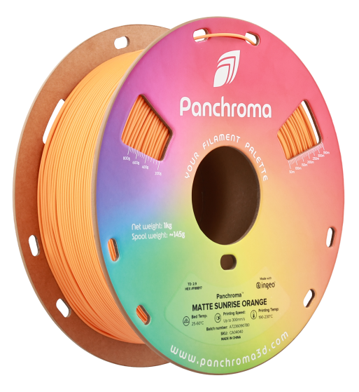 Polymaker Panchroma PLA Matte Sunrise Orange 1.75mm 1kg