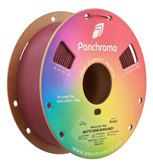 Polymaker Panchroma PLA Matte Wine Burgundy 1.75mm 1kg