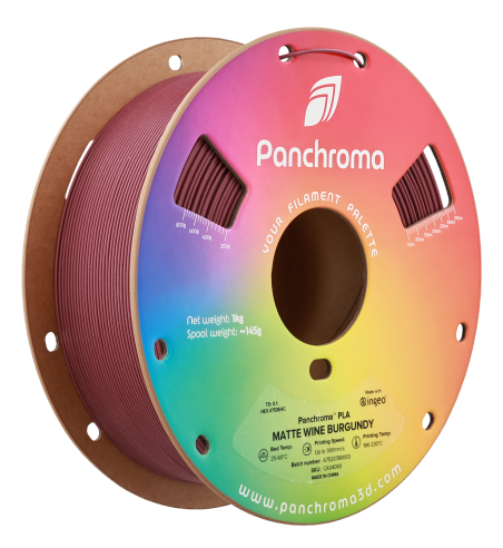 Polymaker Panchroma PLA Matte Wine Burgundy 1.75mm 1kg