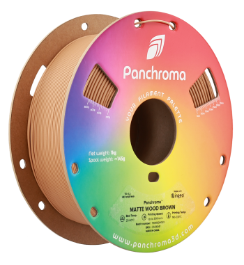 Polymaker Panchroma PLA Matte Wood Brown 1.75mm 1kg