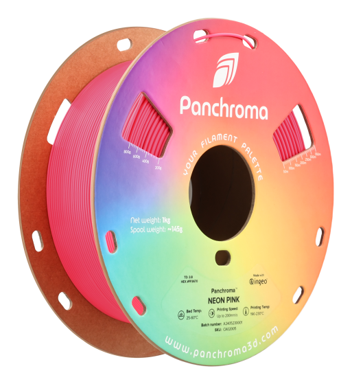 Polymaker Panchroma PLA Neon Pink 1.75mm 1kg