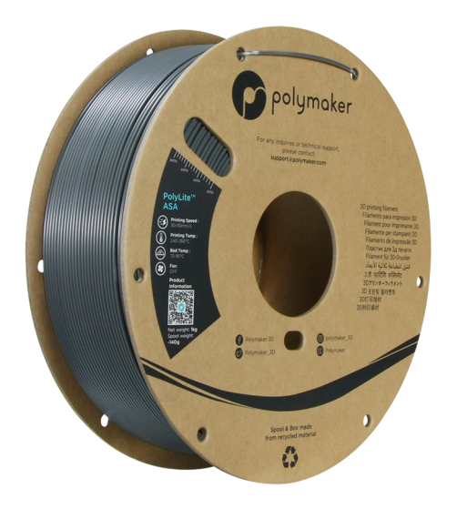 Polymaker ASA Dark Grey Green 1.75mm 1kg