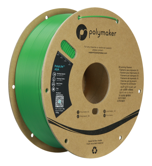 Polymaker ASA Green 1.75mm 1kg