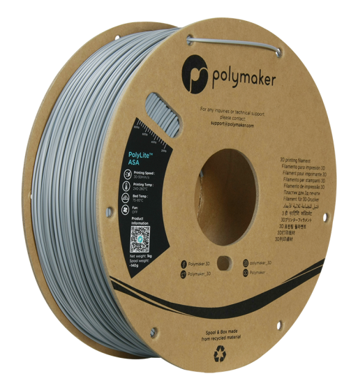 Polymaker ASA Grey 1.75mm 1kg