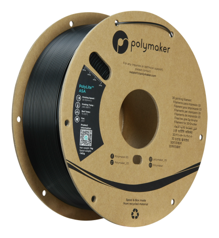 Polymaker ASA Jet Black 1.75mm 1kg