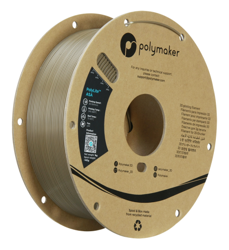 Polymaker ASA Olive Brown 1.75mm 1kg