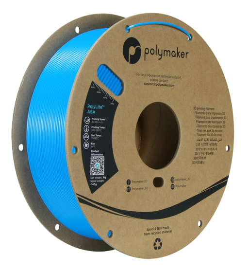 Polymaker ASA Pop Blue 1.75mm 1kg