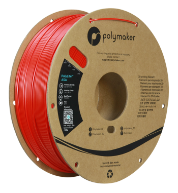 Polymaker ASA Red 1.75mm 1kg